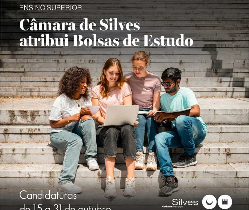 Candidaturas para atribuição de Bolsas de Estudo decorrem de 15 a 31 de outubro