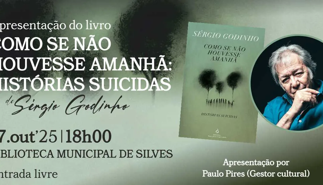 Novo livro de Sérgio Godinho apresentado em Silves