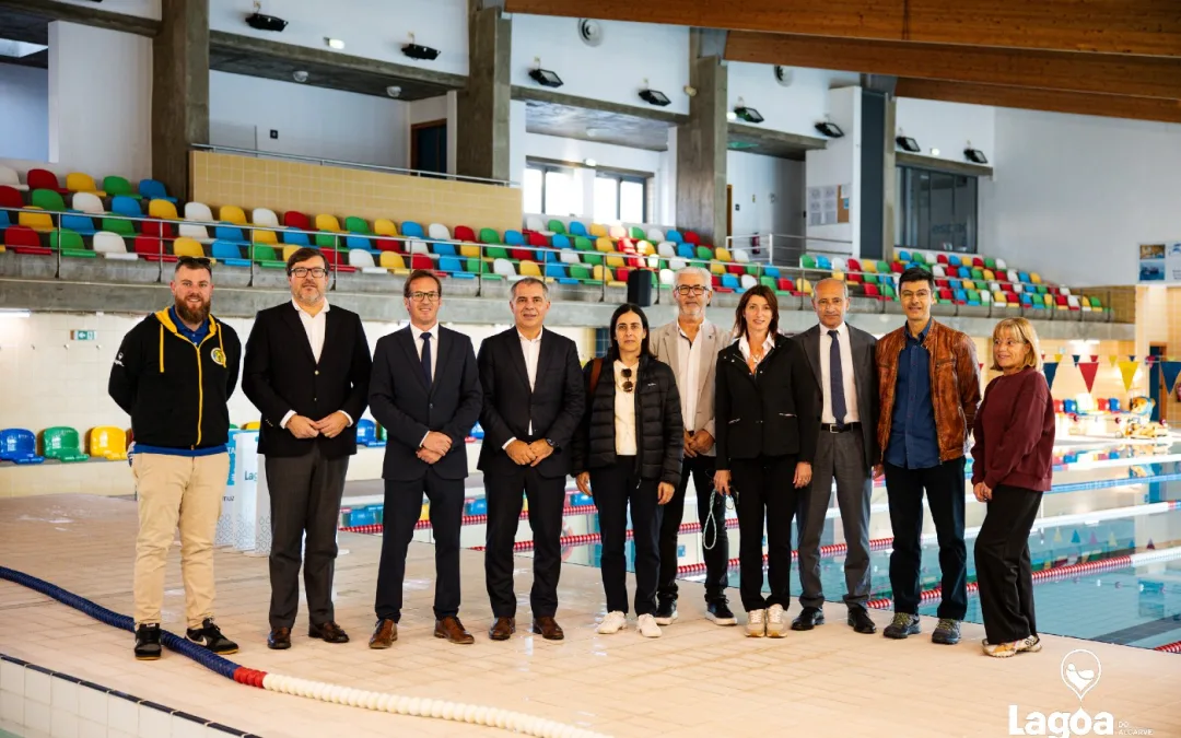 Secretário de Estado do Desporto visita instalações em Lagoa