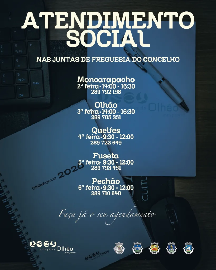 Município de Olhão reforça o apoio social 