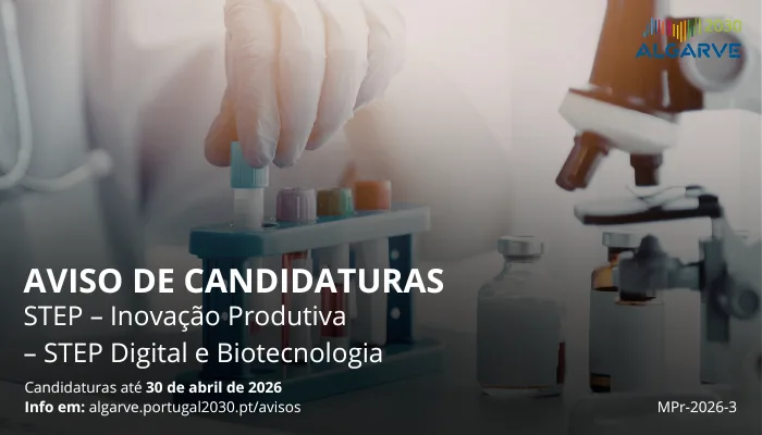 Algarve 2030 lança apoios à biotecnologia e tecnologias digitais