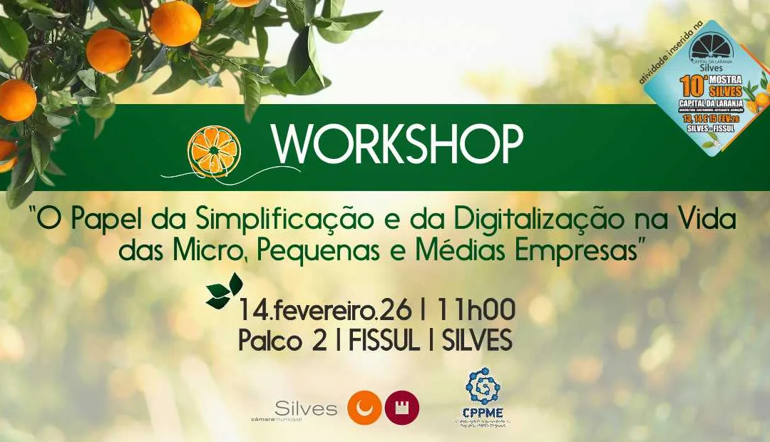Workshop sobre Simplificação e Digitalização das PME em Silves