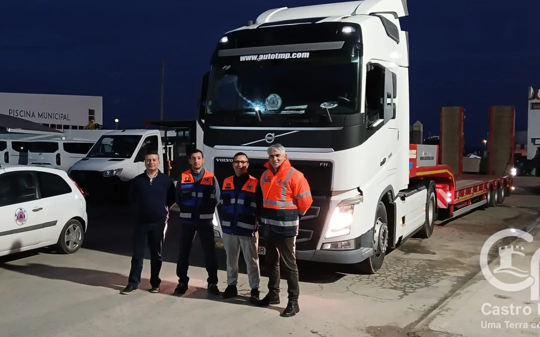 Castro Marim envia geradores para zonas afetadas pela depressão Kristin