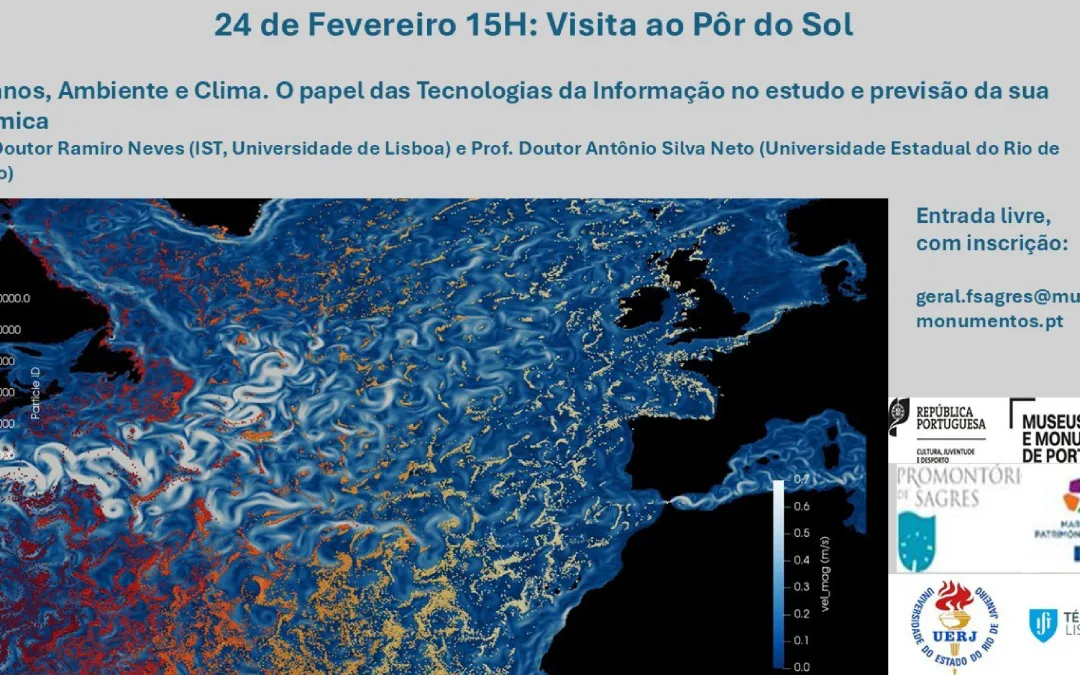 Fortaleza de Sagres recebe palestra sobre oceanos e clima