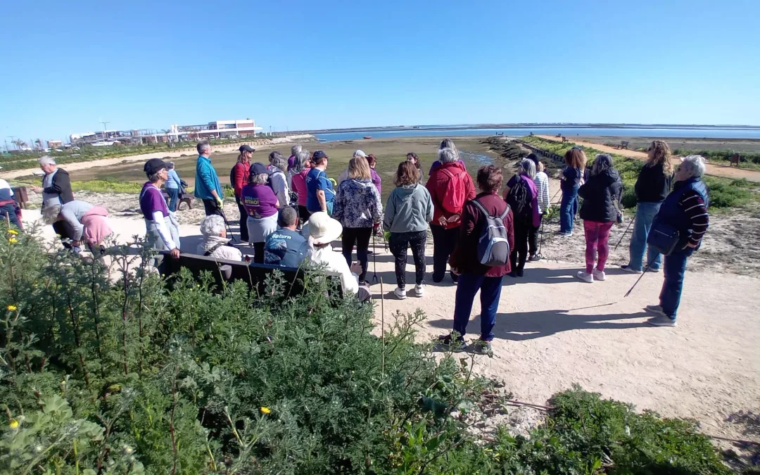 Atividade ambiental no Parque Ribeirinho de Olhão