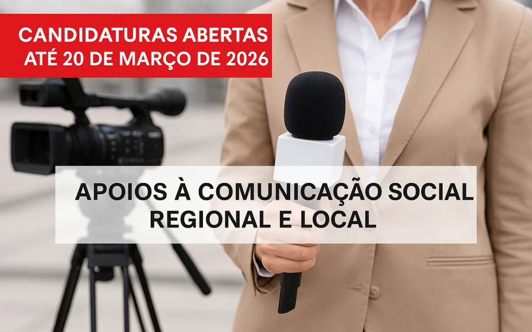 CCDR Algarve abre candidaturas ao Regime de Incentivos à Comunicação Social