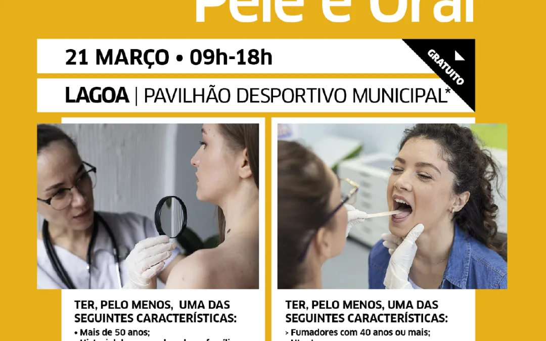 𝗥𝗮𝘀𝘁𝗿𝗲𝗶𝗼 𝗱𝗼 𝗖𝗮𝗻𝗰𝗿𝗼 𝗱𝗮 𝗣𝗲𝗹𝗲 𝗲 𝗢𝗿𝗮𝗹 em Lagoa