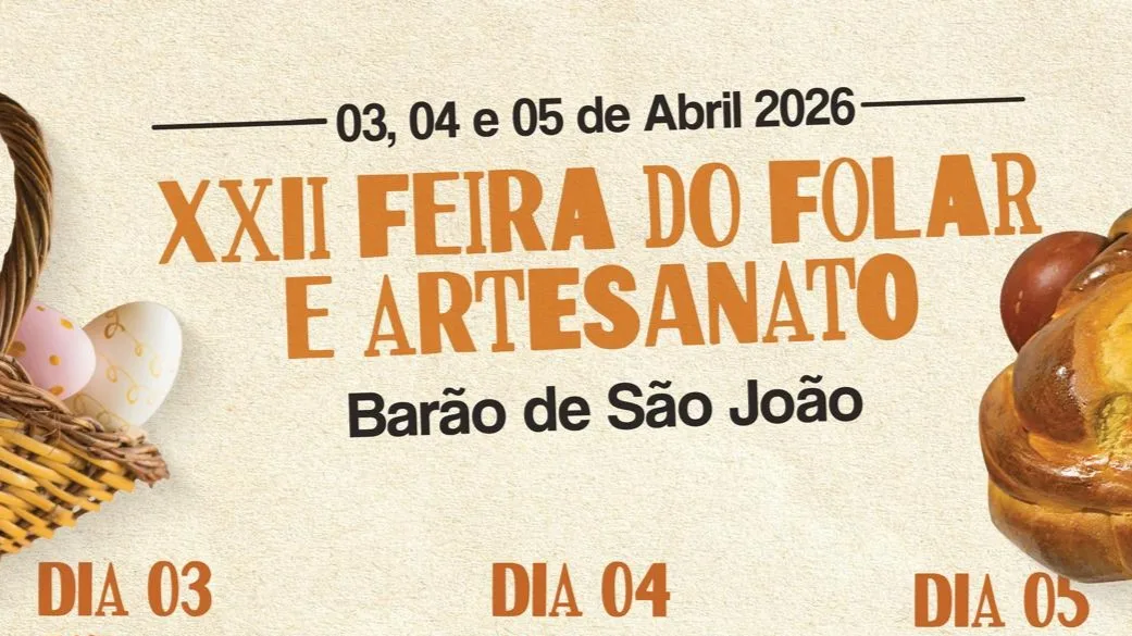 XXII Feira do Folar e Artesanato em Barão de São João