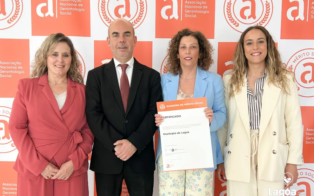 Município de Lagoa distinguido com Bandeira de Mérito Social 2026