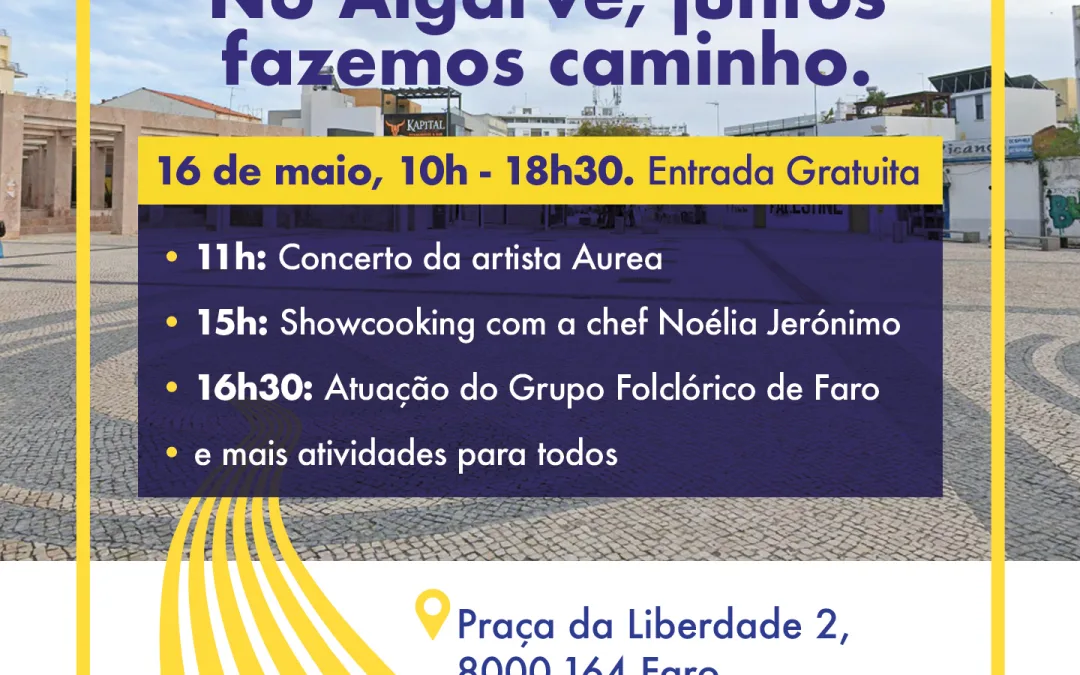 ‘No Algarve, juntos fazemos caminho’ leva Europa a Faro