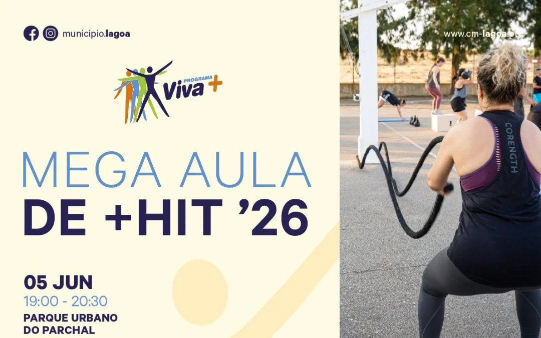 Lagoa promove Mega Aula de +HIT