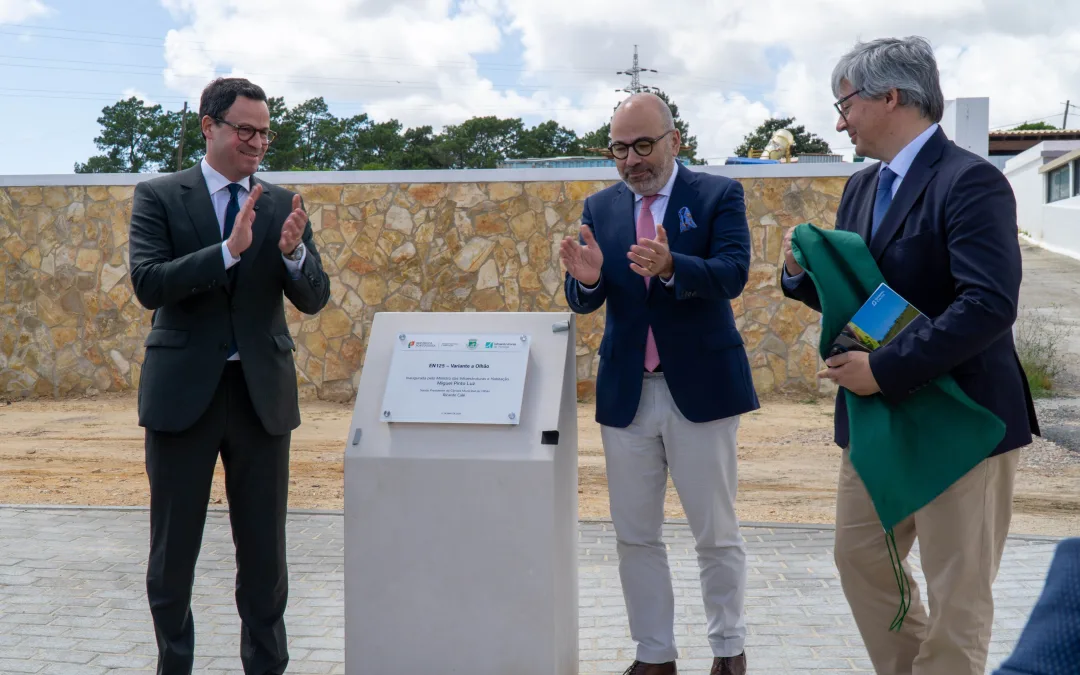 Variante a Olhão inaugurada e Ricardo Calé pede mais investimento no Algarve