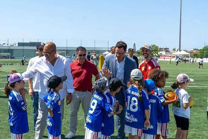 Jogos de Quelfes reúnem 700 crianças no Estádio Municipal de Olhão