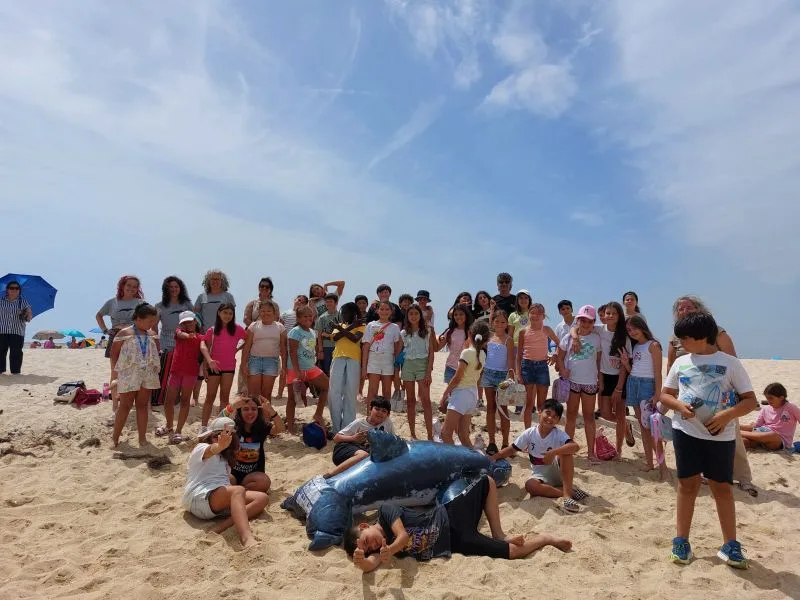 Educação ambiental na Praia da Fuseta sensibiliza alunos