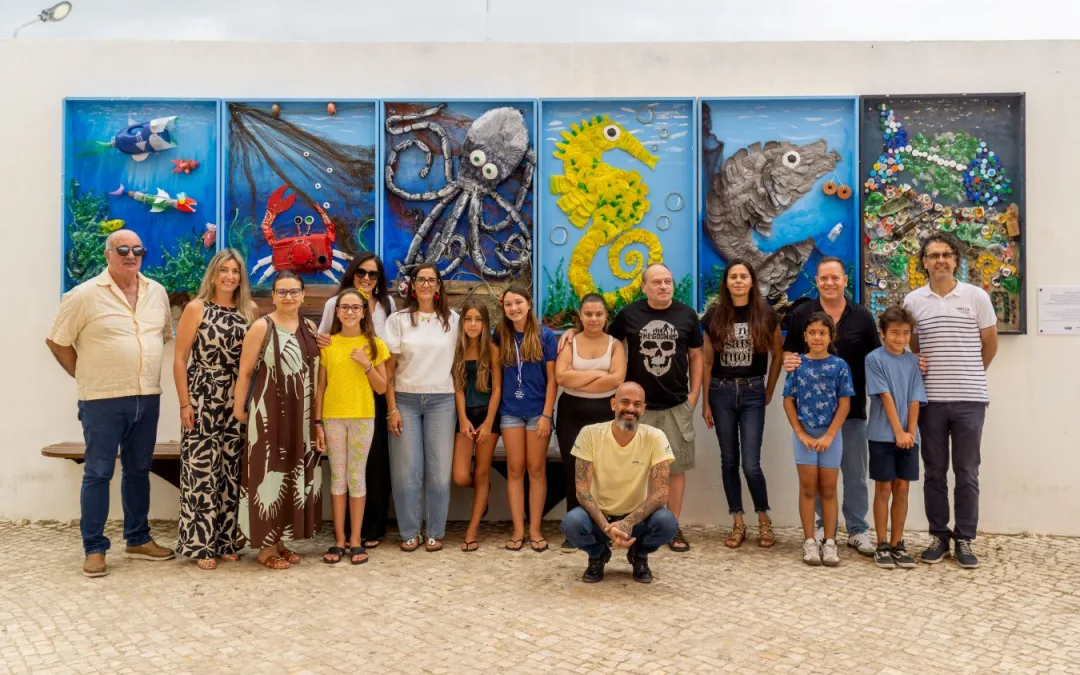LIXArte inaugura painéis artísticos junto ao cais de Olhão