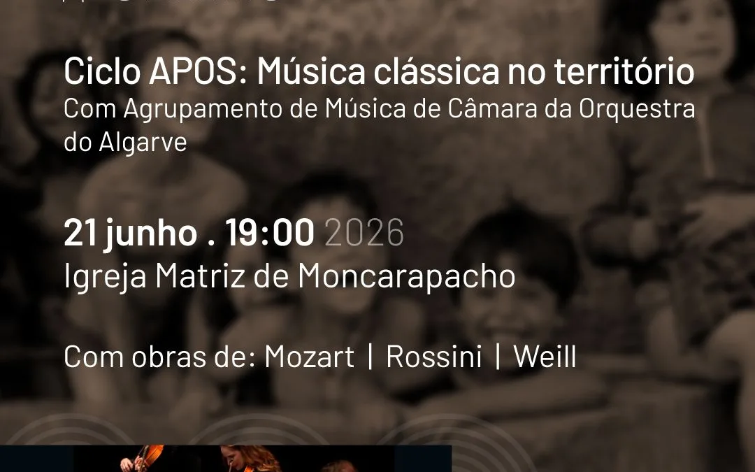 Bicentenário de Olhão leva música clássica a Moncarapacho