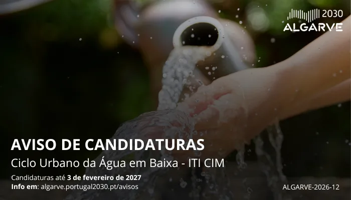 ALGARVE 2030 disponibiliza mais 20 milhões para eficiência hídrica