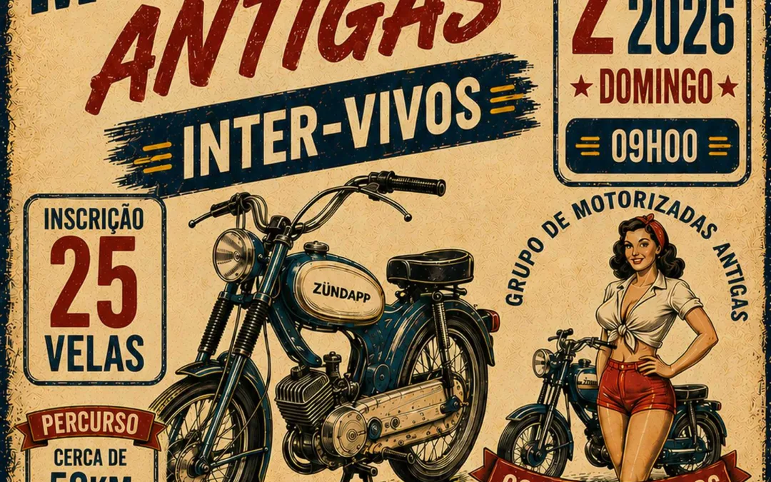 7.º Encontro de Motorizadas Antigas em Martim Longo