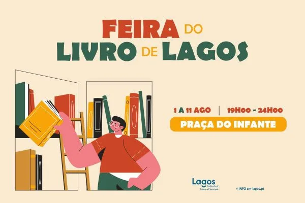 Feira do Livro de Lagos: 11 dias de cultura e animação de 1 a 11 de agosto
