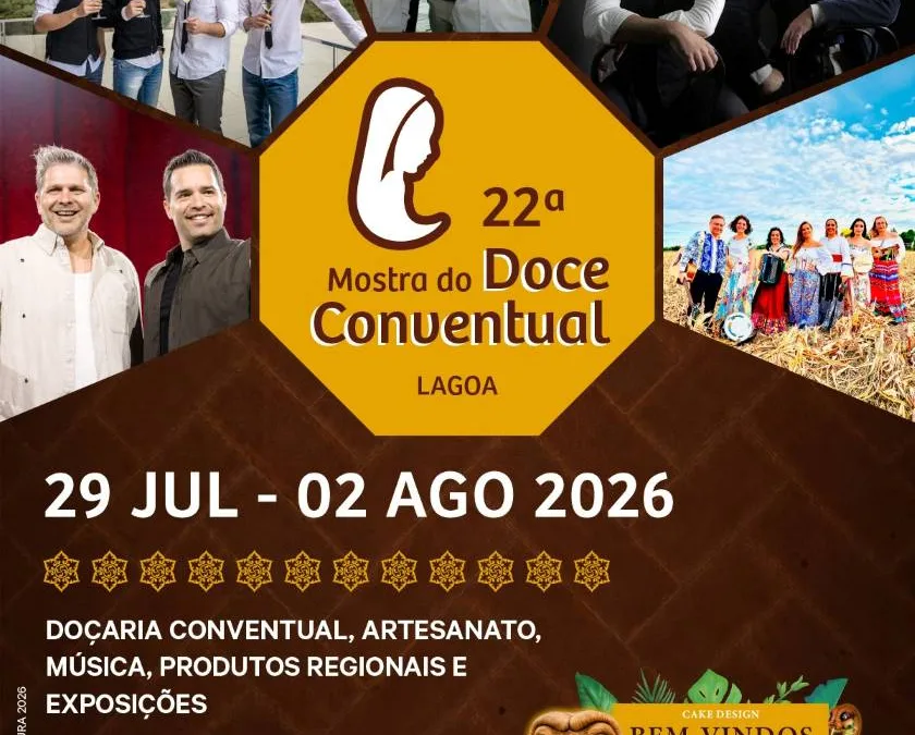 22ª Mostra do Doce Conventual de Lagoa realiza-se com entrada gratuita
