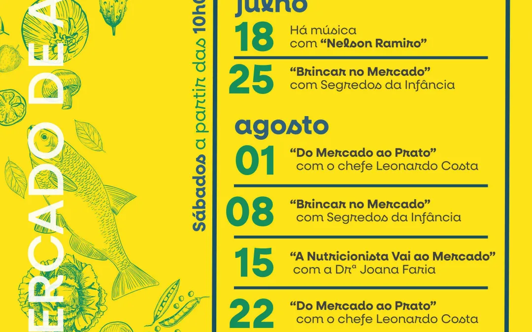 Mercado Municipal de Altura promove atividades culturais e gastronómicas aos sábados