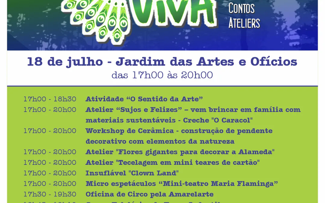 Alameda Viva regressa a Faro com atividades para todas as idades
