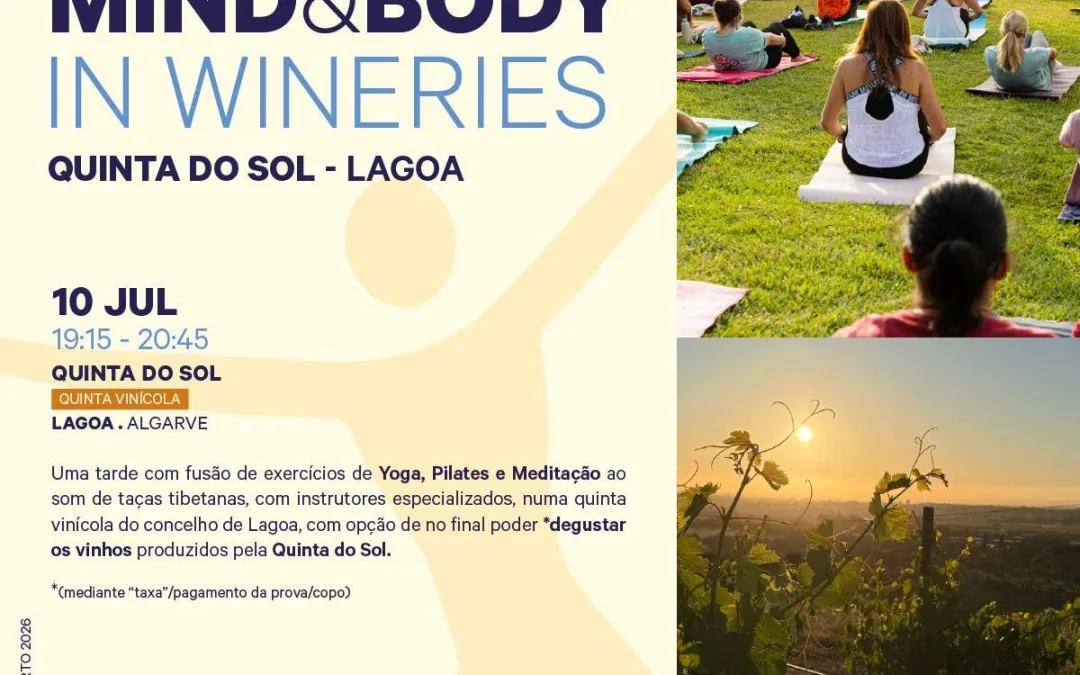 Mind&Body in Wineries regressa à Quinta do Sol em Lagoa