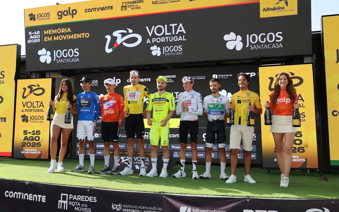 Santiago Mesa vence sprint em Albufeira na 2.ª etapa da Volta a Portugal