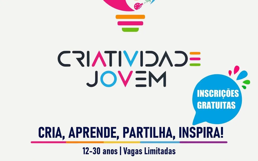 Criatividade Jovem arranca a 7 de setembro no Espaço Jovem de Portimão