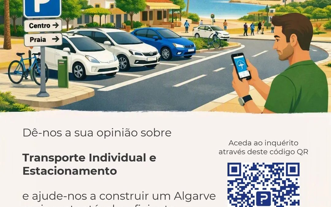 Município de Olhão participa em inquérito sobre transporte e estacionamento até 2 de setembro