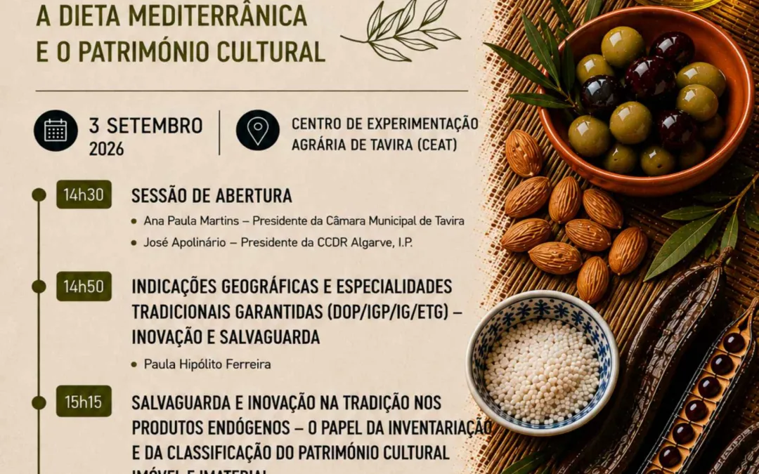 Tavira acolhe seminário sobre inovação e preservação dos produtos da Dieta Mediterrânica