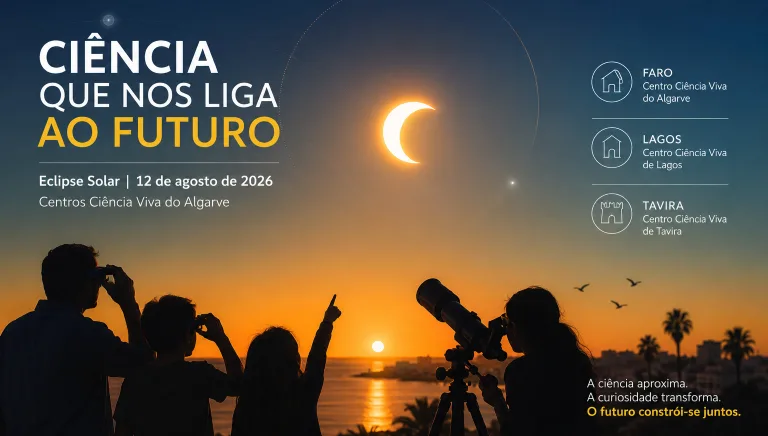 Algarve assinala eclipse solar com atividades dos Centros Ciência Viva