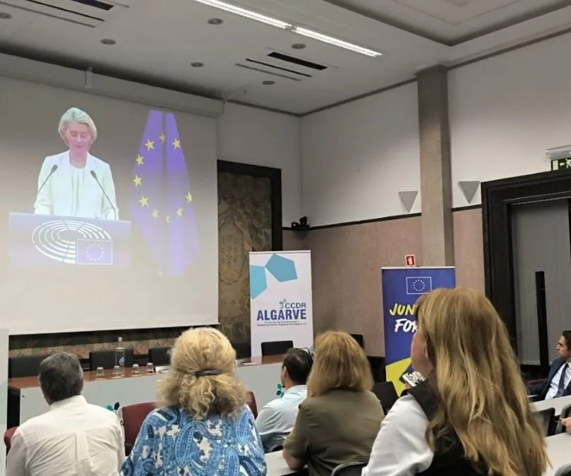 Discurso do Estado da União Europeia 2026 em foco numa sessão na CCDR Algarve