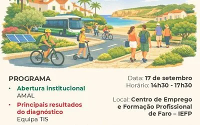 ADIADA: AMAL organiza sessão sobre mobilidade sustentável no Algarve a 17 de setembro